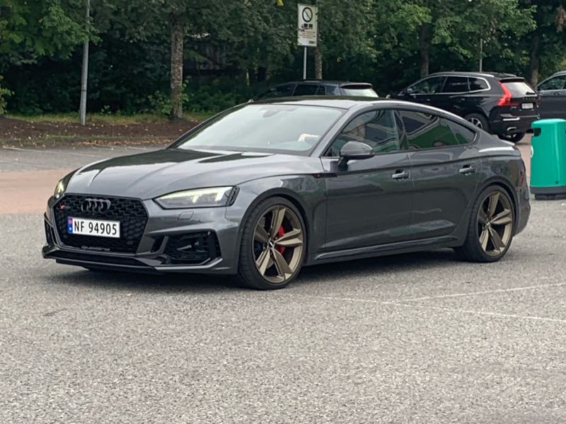 Audi RS5 (2018) spotted in Oslo, Norway