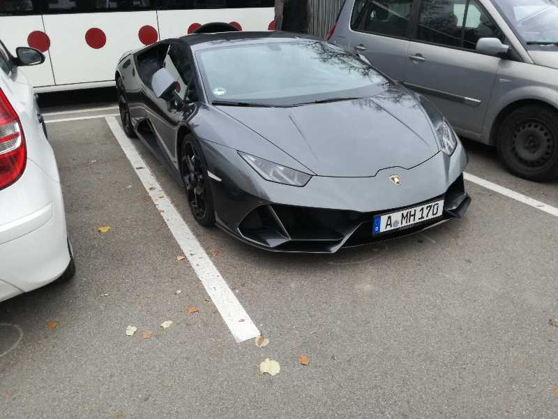 Lamborghini Huracán spotted in Landsberg am Lech