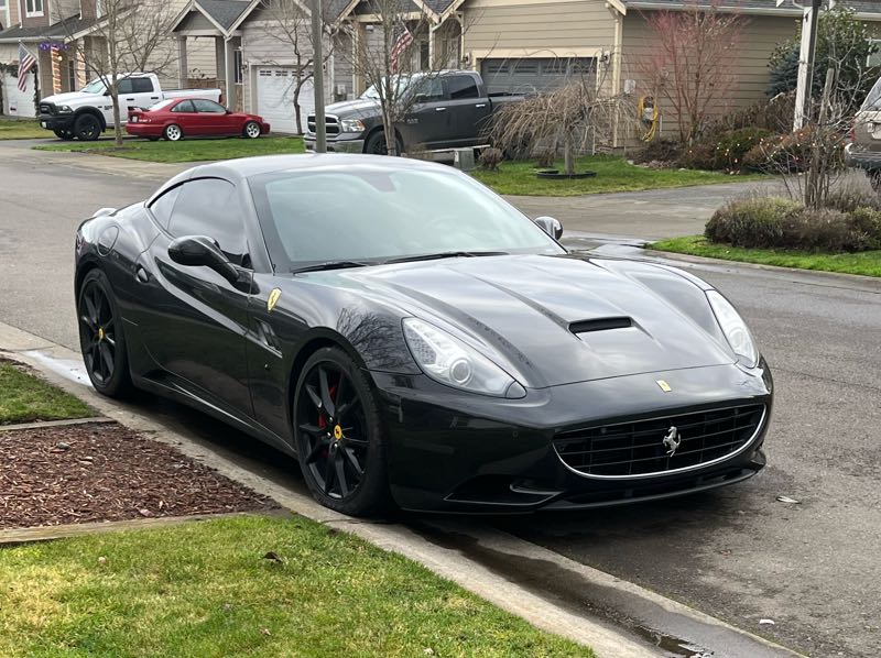 Ferrari California spotted in Olympia