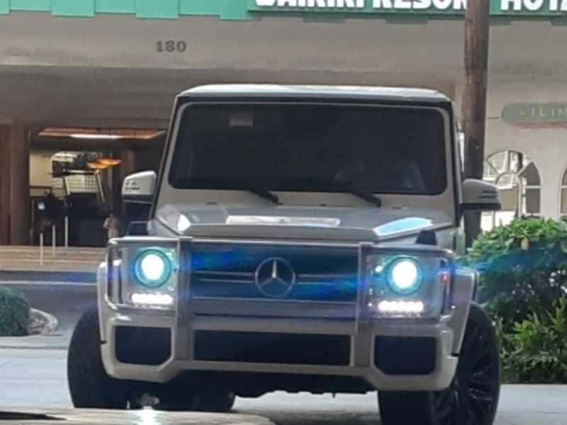 Mercedes-Benz G-Class spotted in Volcano