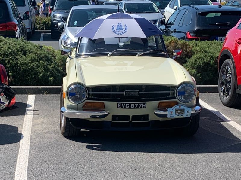 Triumph Spitfire spotted in Saint-Quentin