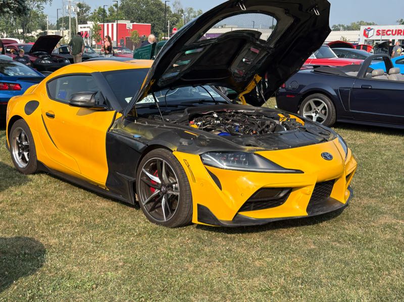 Toyota Supra (2020) spotted in Cars, France