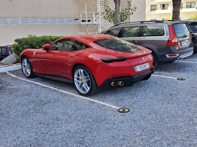 Ferrari Roma spotted in Torremolinos