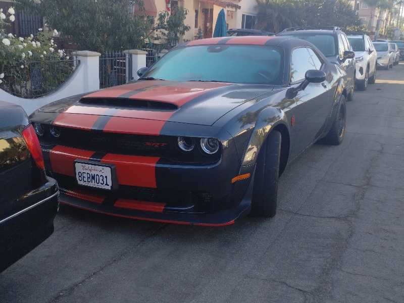 Dodge Challenger SRT spotted in Long Beach