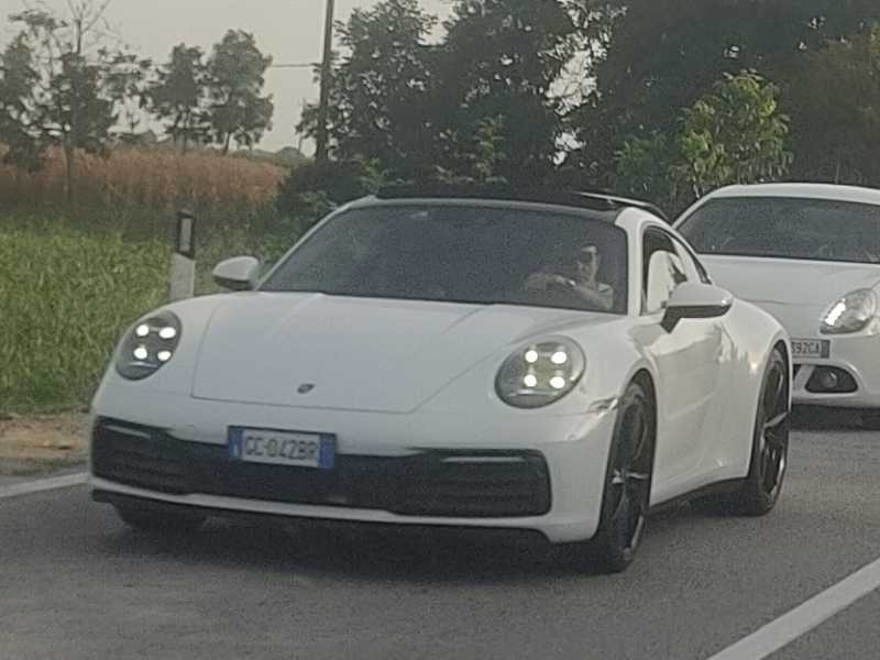Porsche 911 (2020) spotted in Mestre, Italy
