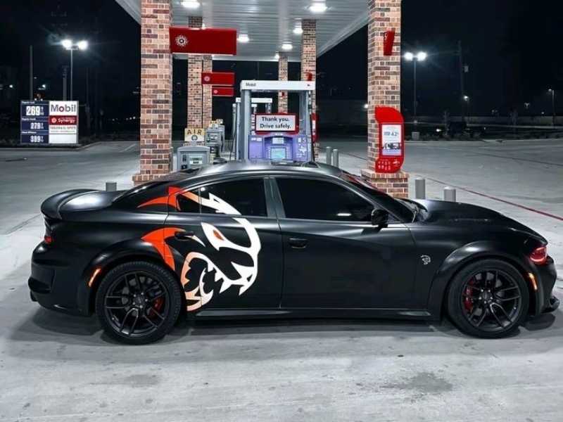 Dodge Charger Hellcat spotted in Detroit