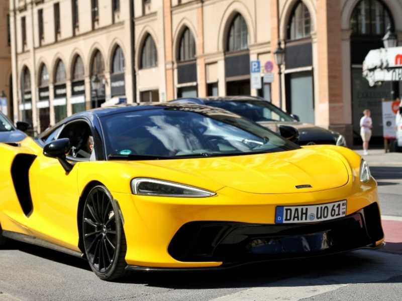 McLaren GT spotted in Taunton