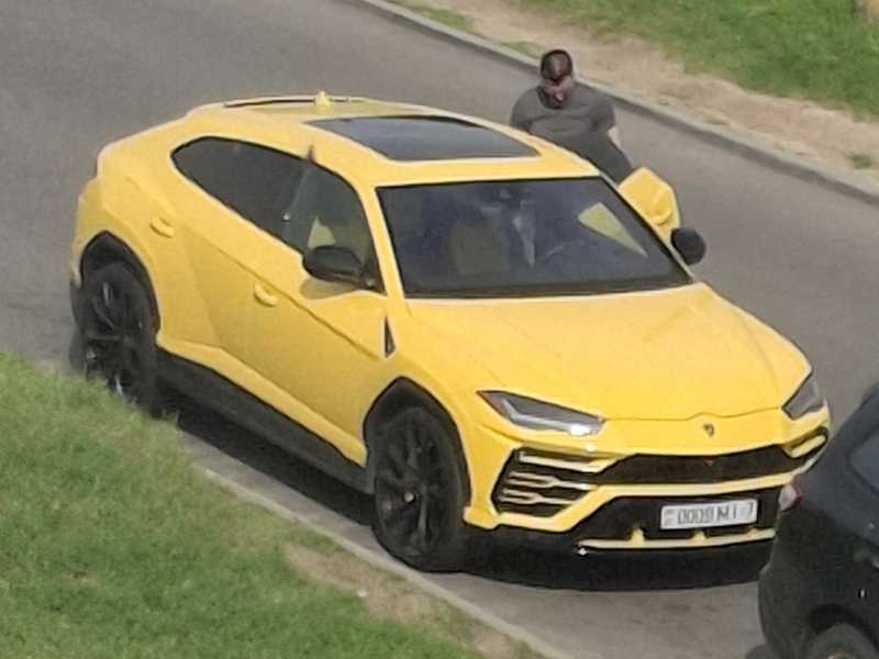 Lamborghini Urus spotted in Minsk