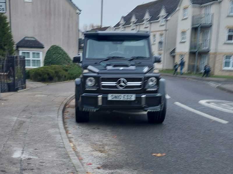 Mercedes-Benz G-Class spotted in Livingston