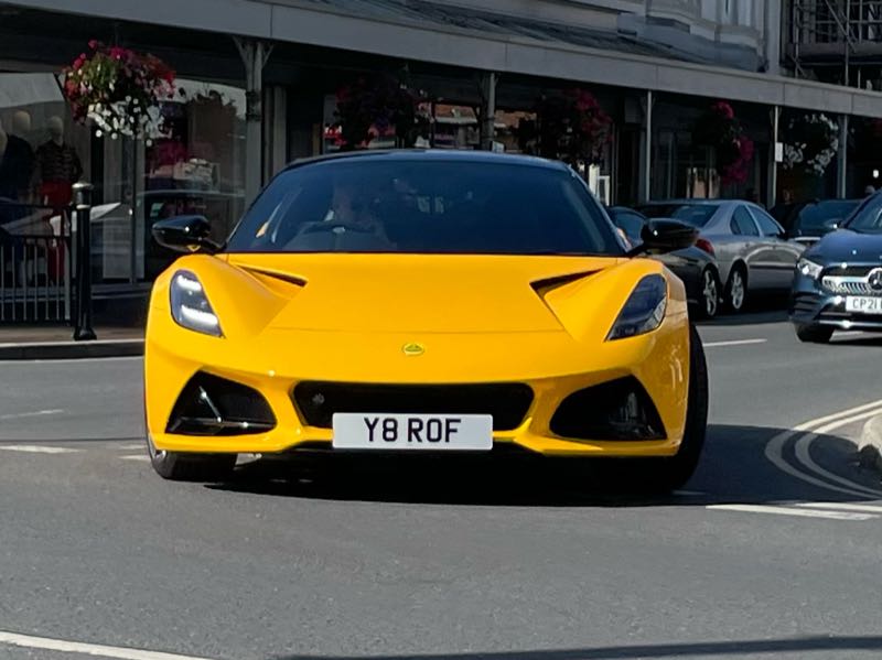 Lotus Emira spotted in Blackpool