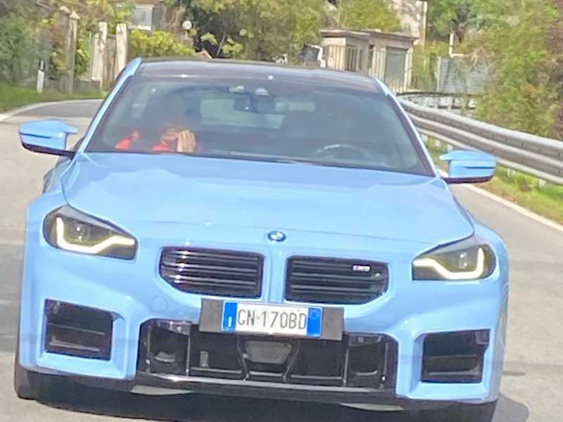 BMW M2 spotted in Alessandria
