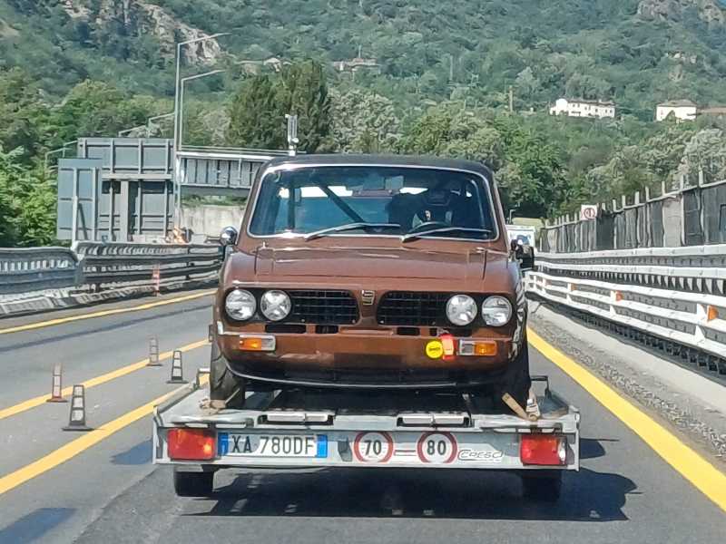 Alfa Romeo Alfasud spotted in Susa