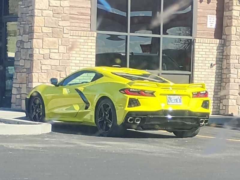 Chevrolet Corvette (2023) spotted in Columbus, United States
