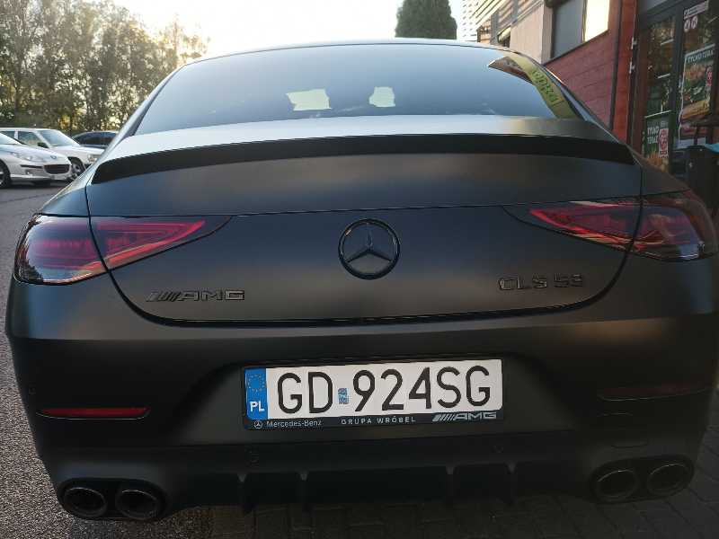 Mercedes-Benz CLS 53 AMG spotted in Gdańsk