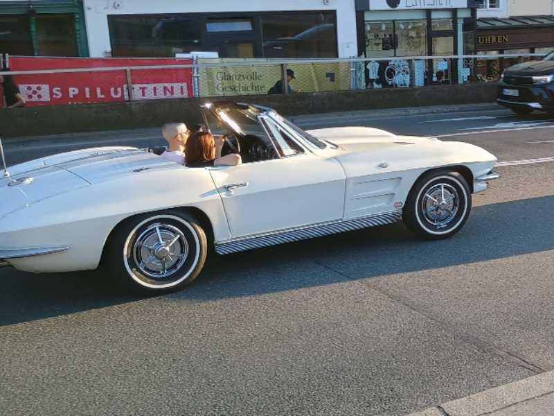 Chevrolet Corvette spotted in Bischofshofen