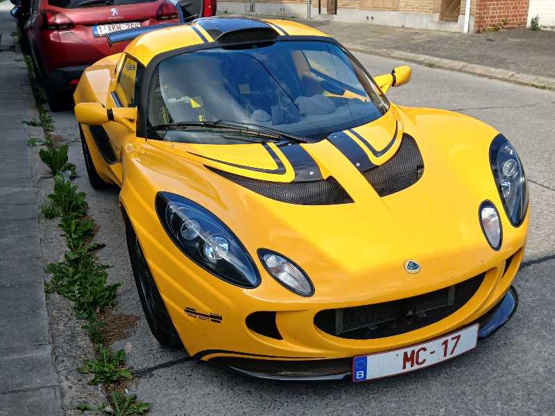Lotus Exige (2000) spotted in Mons, Belgium