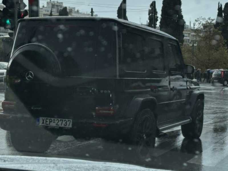 Mercedes-Benz G 63 AMG spotted in Makrakómi