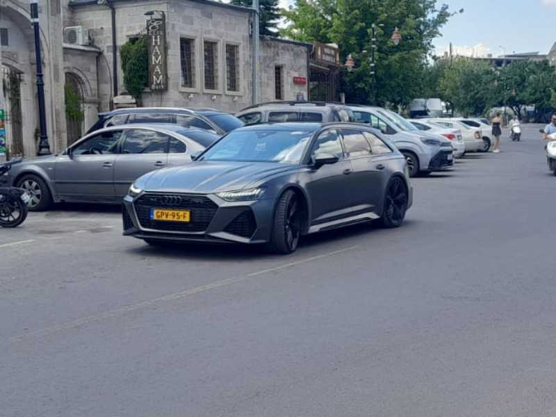 Audi RS7 spotted in Nevşehir