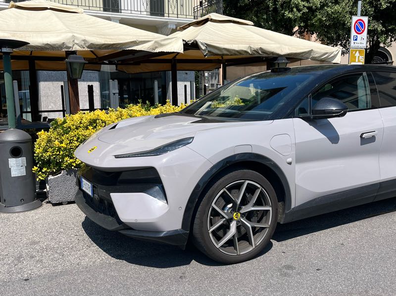 Lotus Eletre spotted in Brescia