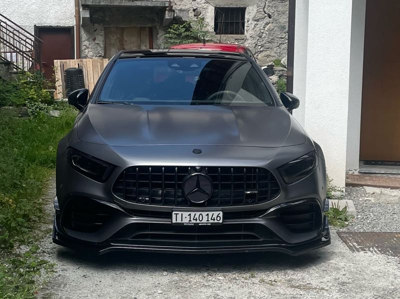 Mercedes-Benz AMG GT 4-Door spotted in Pinerolo