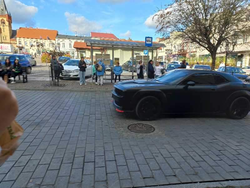 Dodge Challenger spotted in Grudziądz