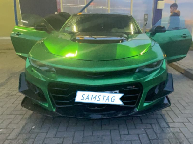 Chevrolet Camaro ZL1 spotted in Münster