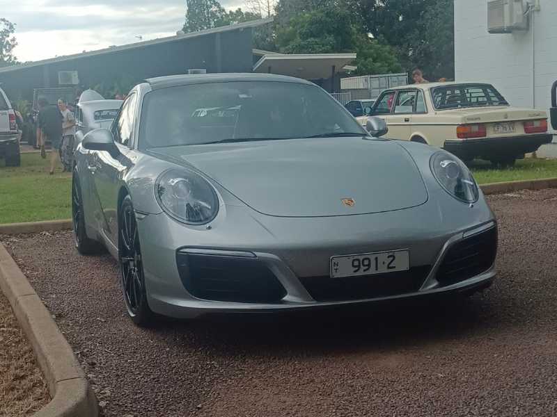 Porsche 911 spotted in Darwin