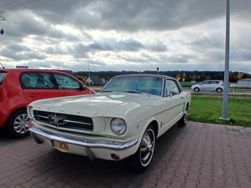 Ford Mustang spotted in Konin
