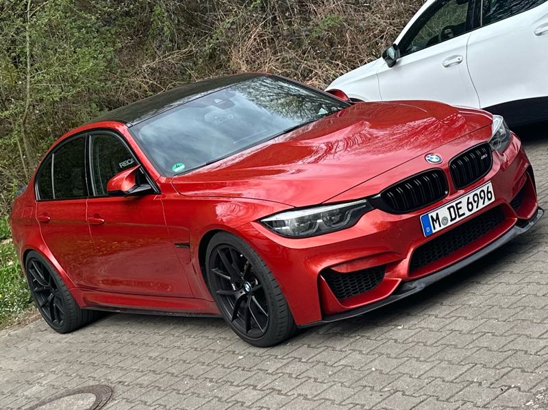 BMW M3 spotted in Waldkraiburg
