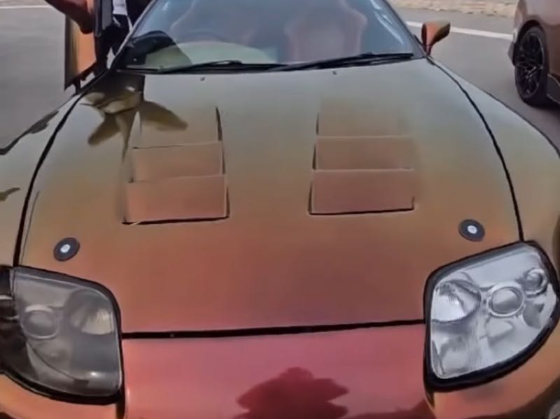 Toyota Supra spotted in Glyfáda
