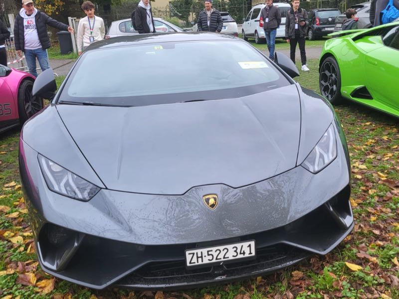 Lamborghini Huracán spotted in Thusis