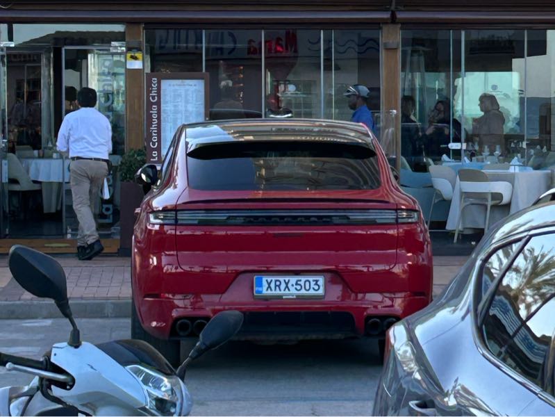Porsche Taycan (2020) spotted in Fuengirola, Spain