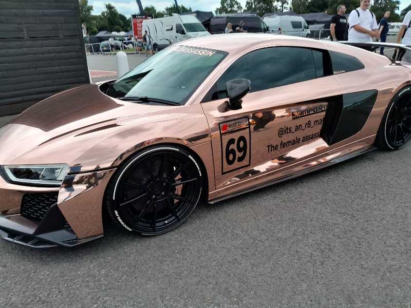 Audi R8 spotted in Crewe