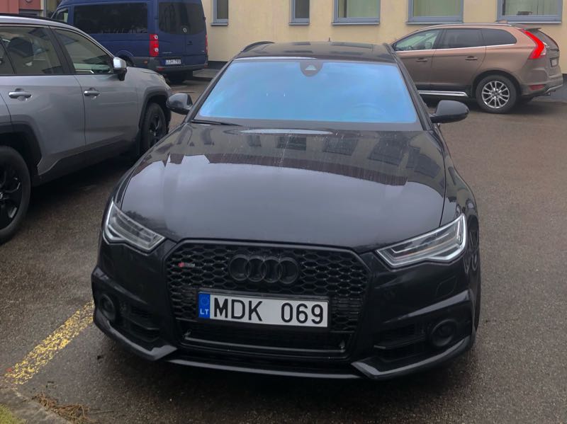 Audi S6 spotted in Varėna