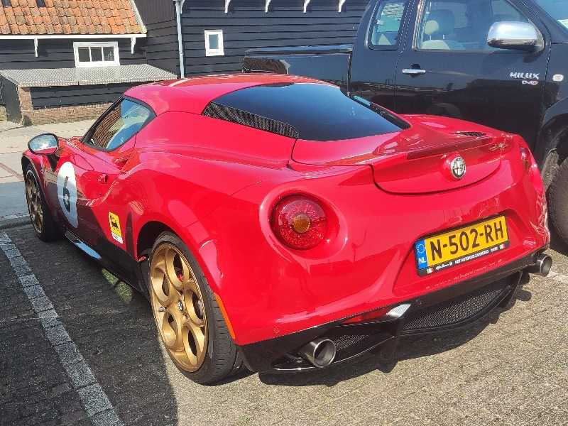 Alfa Romeo 4C spotted in Amersfoort