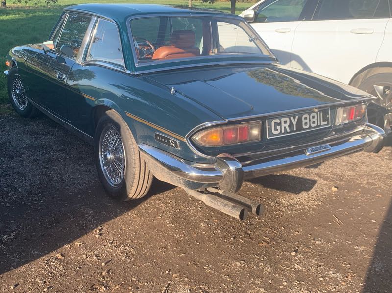 Triumph Stag spotted in Cockermouth
