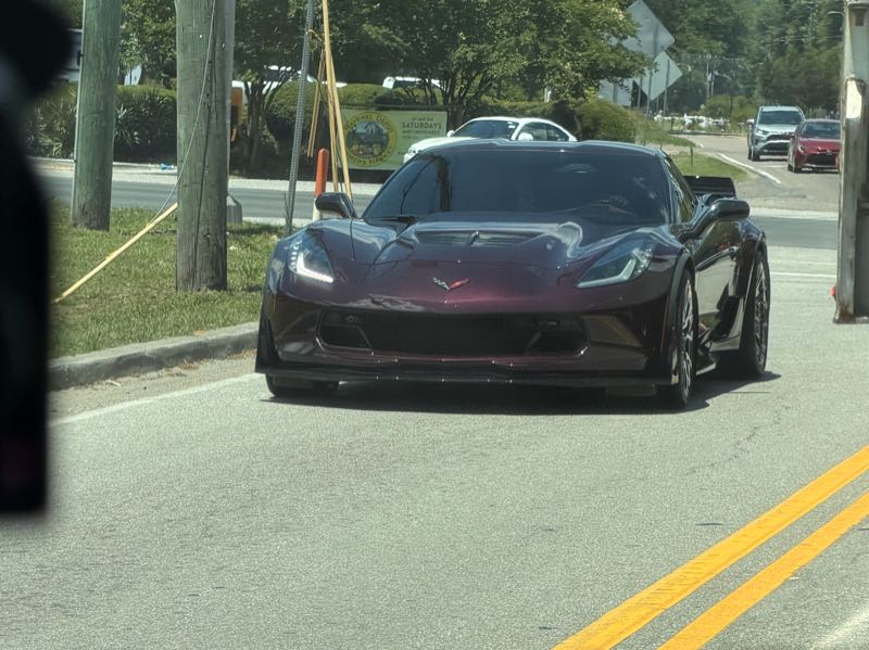 Chevrolet Corvette Z06 spotted in Charleston