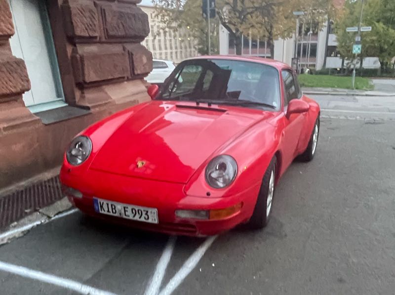 Porsche 911 spotted in Kaiserslautern