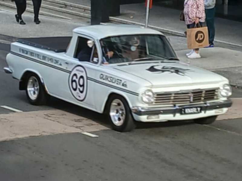 Ford Falcon Ute spotted in Hobart