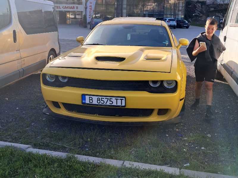 Dodge Challenger spotted in Kardzhali