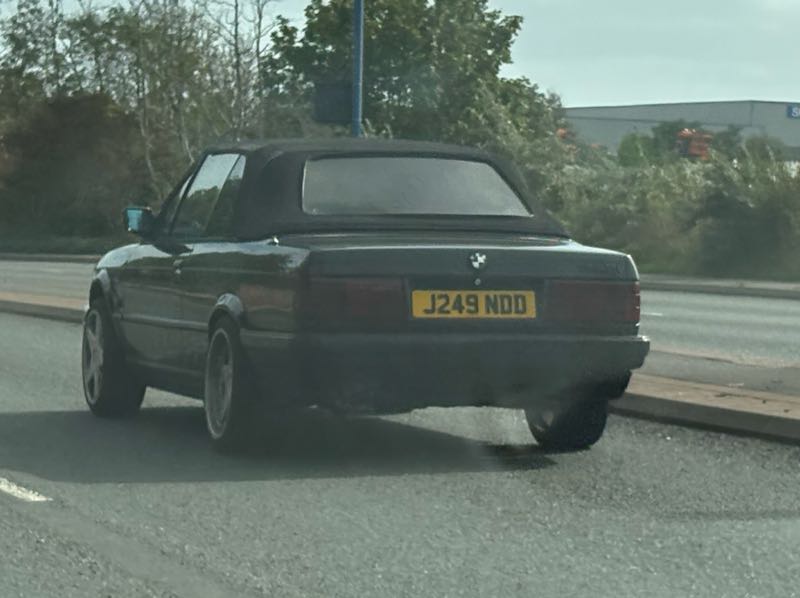 BMW 3 Series E30 spotted in Birmingham