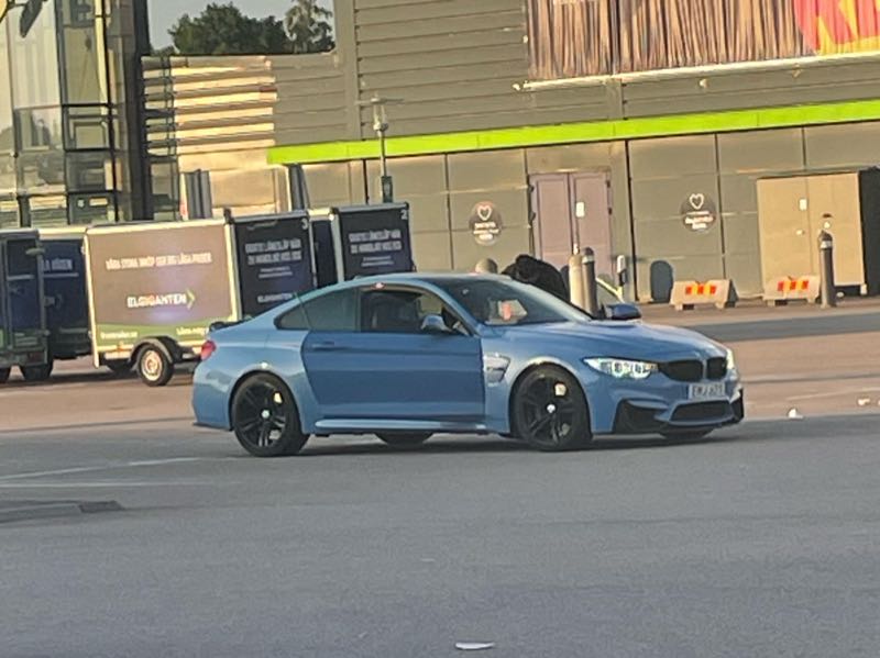 BMW M4 spotted in Örebro