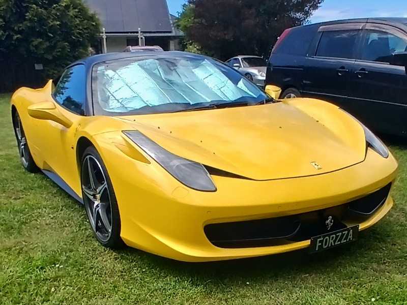 Ferrari 458 Spider (2013) spotted in Timaru District, New Zealand