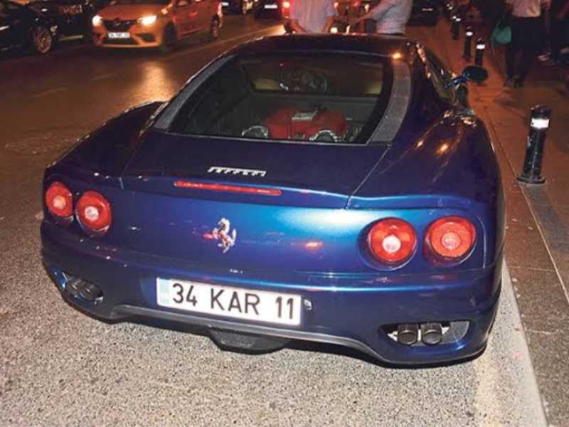 Ferrari F355 spotted in Adıyaman
