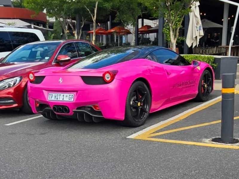 Ferrari 458 Italia (2015) spotted in Johannesburg, South Africa