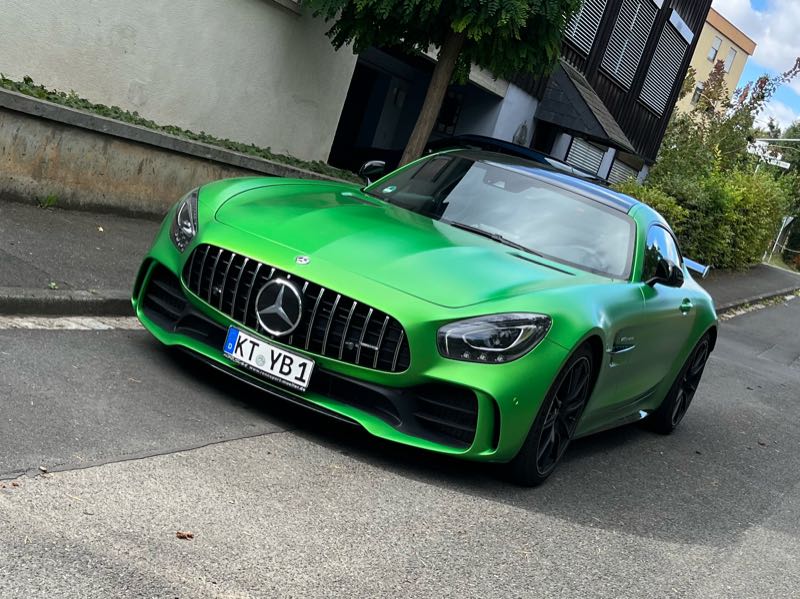 Mercedes-Benz AMG GT spotted in Würzburg