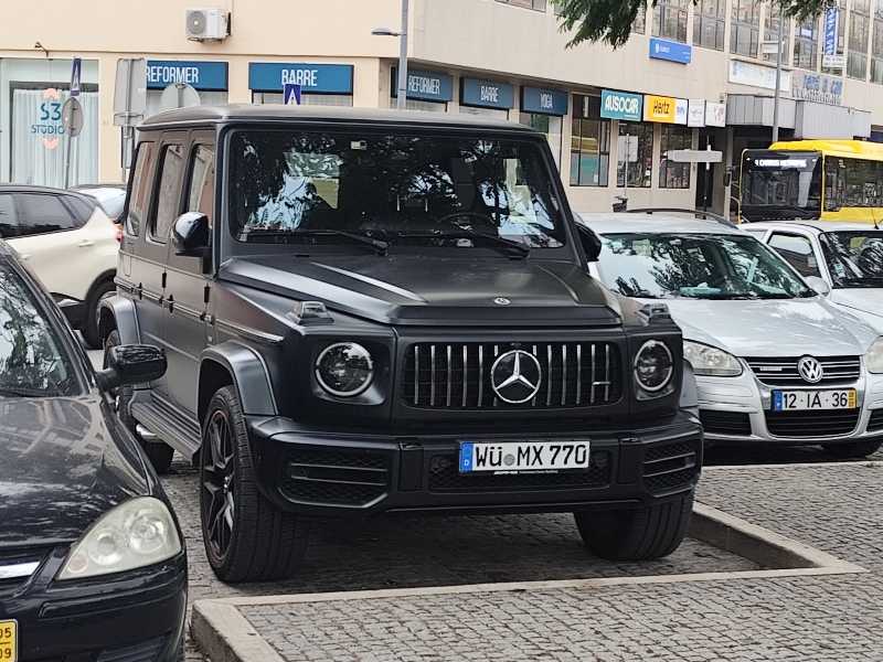 Mercedes-Benz G-Class spotted in Setúbal
