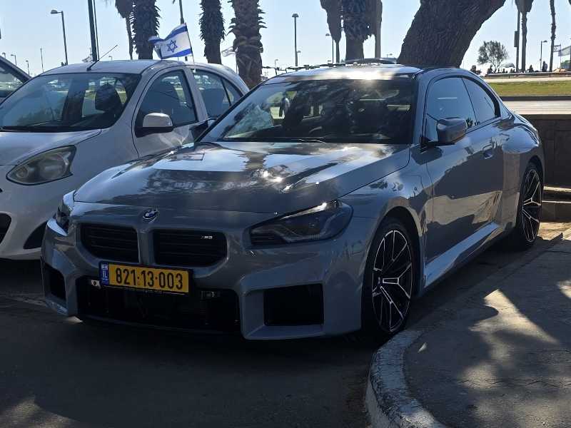 BMW M2 (2023) spotted in Tel Aviv, Israel