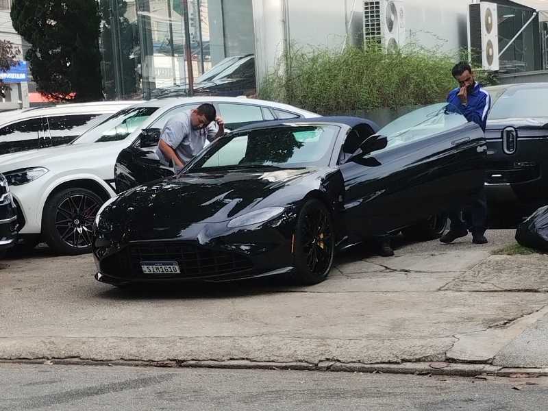 Aston Martin DB11 spotted in Amparo