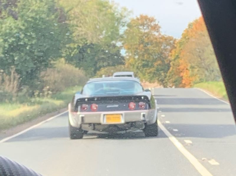Chevrolet Corvette (1975) spotted in Leeds, United Kingdom